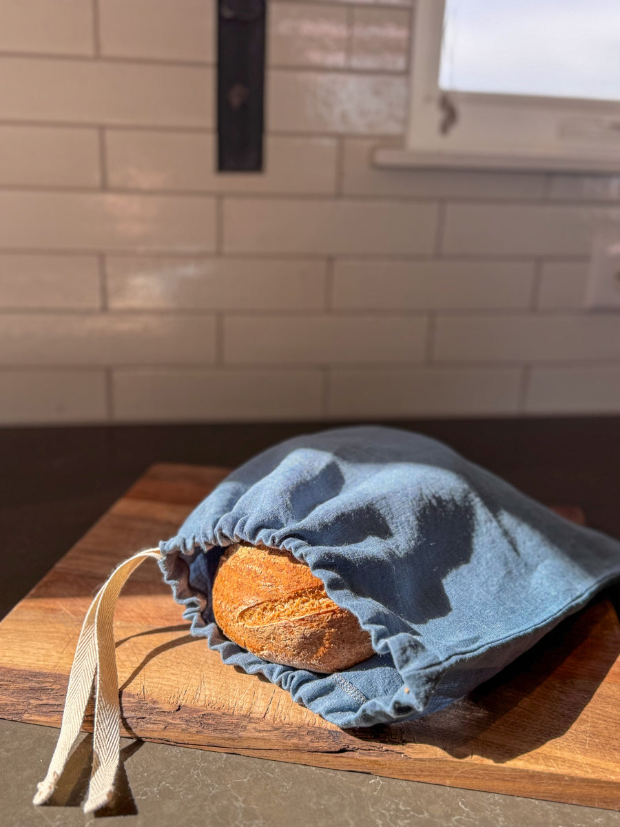 Handmade Organic Linen Bread Bag – Ciardullo Ranch